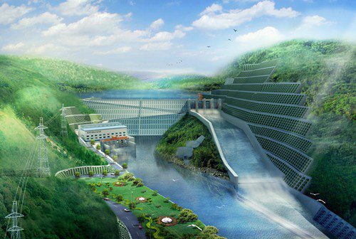 福泉老挝南塔河1号水电站项目